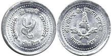 монета Непал 5 пайсов 1990