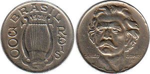 монета Бразилия 300 рейс 1938