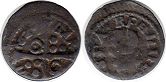 монета Барселона динеро 1624