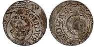 монета Рига солид 1657