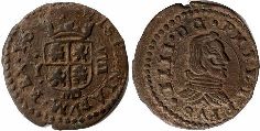 монета Испания Испания 8 мараведи 1661