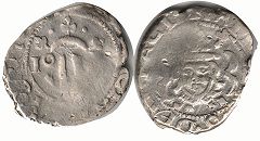 монета Валенсия кроат 1624