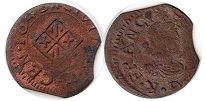 монета Вик динеро 1643