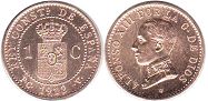 монета Испания 1 сентимо 1912