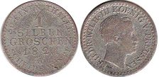 монета Пруссия 1 грошен 1821