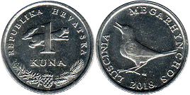 монета Хорватия 1 куна 2000