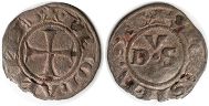 монета Мачерата денар без даты (1316-1334)