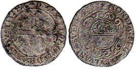 монета Обвальден полбатцена 1726