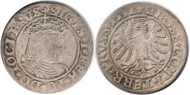 монета Польская Пруссия грош 1531