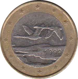1 евро 1999 Финляндия