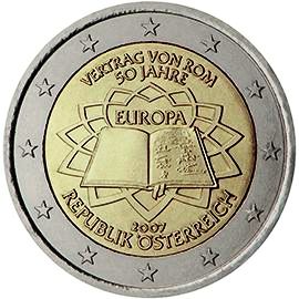 монета 2 евро Австрия монета 2 евро Австрия