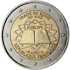 монета 2 евро Франция монета 2 евро Франция