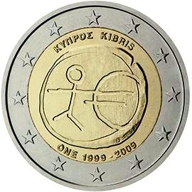 монета 2 евро Cyprus монета 2 евро Cyprus