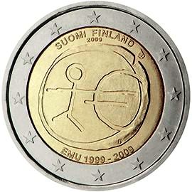 монета 2 евро Финляндия монета 2 евро Финляндия