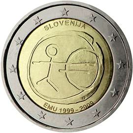 монета 2 евро Slovenia монета 2 евро Slovenia