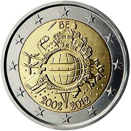 монета 2 евро Бельгия монета 2 евро Бельгия