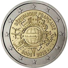 монета 2 евро Франция монета 2 евро Франция