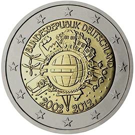 монета 2 евро Германия монета 2 евро Германия