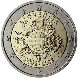 монета 2 евро Slovenia монета 2 евро Slovenia