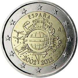 монета 2 евро Spain монета 2 евро Spain