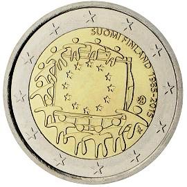 монета 2 евро Финляндия монета 2 евро Финляндия