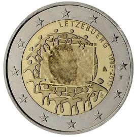 монета 2 евро Luxembourg монета 2 евро Luxembourg