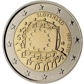 монета 2 евро Slovakia монета 2 евро Slovakia