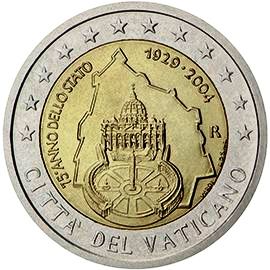 монета 2 евро 2004 va монета 2 евро 2004 va