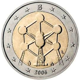 монета 2 евро 2006 be
