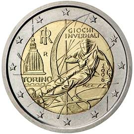 монета 2 евро 2006 it монета 2 евро 2006 it