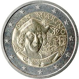 монета 2 евро 2006 sm