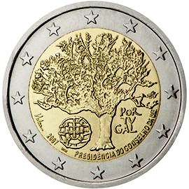 монета 2 евро 2007 Portugal