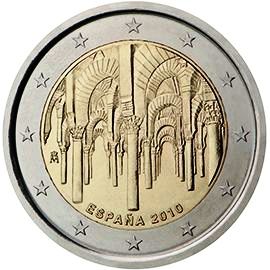 монета 2 евро 2010 es монета 2 евро 2010 es