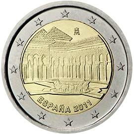 монета 2 евро 2011 es монета 2 евро 2011 es