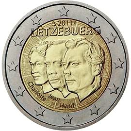 монета 2 евро 2011 lu монета 2 евро 2011 lu