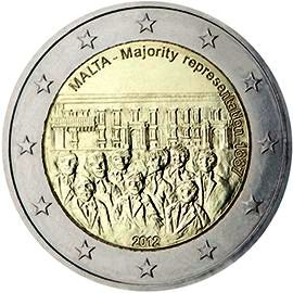 монета 2 евро 2012 mt монета 2 евро 2012 mt