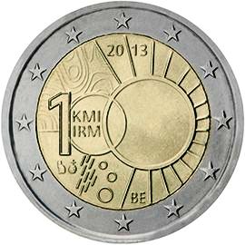 монета 2 евро 2013 Бельгия монета 2 евро 2013 Бельгия