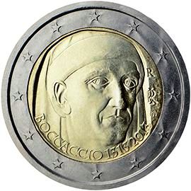 монета 2 евро 2013 Italy_Boccaccio монета 2 евро 2013 Italy_Boccaccio