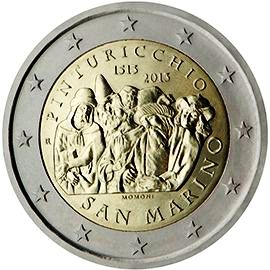 монета 2 евро 2013 San_Marino монета 2 евро 2013 San_Marino