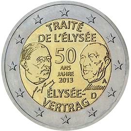 монета 2 евро 2013 de монета 2 евро 2013 de