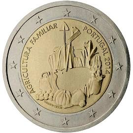монета 2 евро 2014 Portugal_Farming монета 2 евро 2014 Portugal_Farming