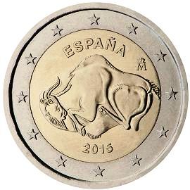 монета 2 евро 2015 Spain монета 2 евро 2015 Spain