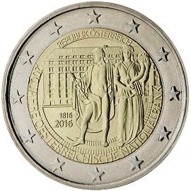 монета 2 евро 2016 austria монета 2 евро 2016 austria