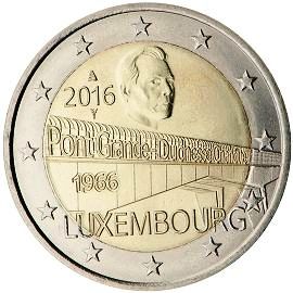 монета 2 евро 2016 luxembourg_bridge_270 монета 2 евро 2016 luxembourg_bridge_270