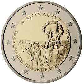 монета 2 евро 2016 monaco_charles монета 2 евро 2016 monaco_charles