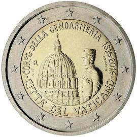 монета 2 евро 2016 vatican_guard монета 2 евро 2016 vatican_guard