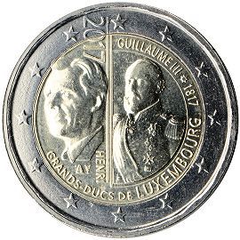 монета 2 евро 2017 Luxembourg_GrandDuke монета 2 евро 2017 Luxembourg_GrandDuke