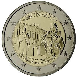 монета 2 евро 2017 Monaco_Carabiniers монета 2 евро 2017 Monaco_Carabiniers