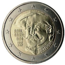 монета 2 евро 2017 Portugal_Brandao монета 2 евро 2017 Portugal_Brandao