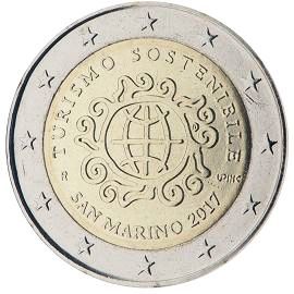 монета 2 евро 2017 SanMarino_Turismo монета 2 евро 2017 SanMarino_Turismo